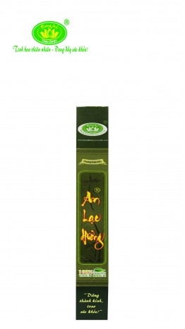 Nhang An Lạc Hương (Hương Quế, Hương Trầm Bắc)_38cm_Hộp 100 Cây