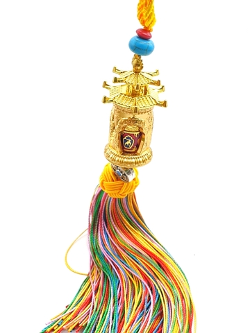Dây Treo Tháp Tua Ngũ Sắc_Dài 38cm