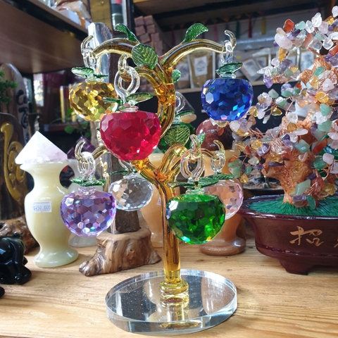 Cây Đá Ngũ Sắc Phong Thủy_23x14cm