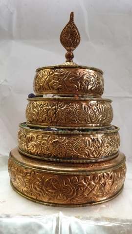 Bộ Mandala Cúng Dường Tích Lũy Công Đức_22x18cm