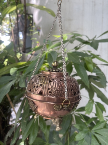 Lư Cầm Tay Cúng Khói-NePall-12x11cm!