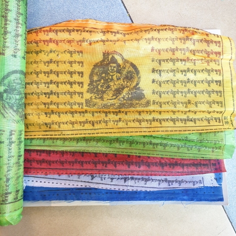 Cờ Lung Ta Tài Bảo Thiên (20 Lá) In Hình Tài Bảo Thiên_26x15cm