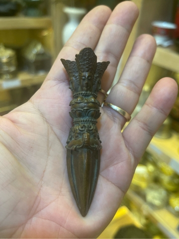 Dao Phổ Ba Kim Cang Loại 1 Nâu, Tây Tạng_20x4cm