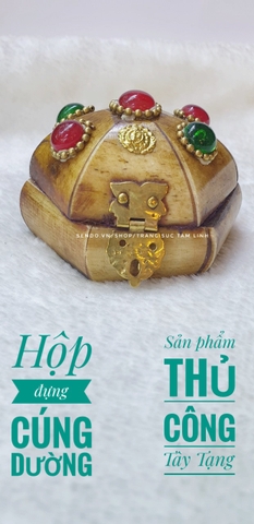 Hộp Xương Trâu Yark Lục Giác_6x6cm