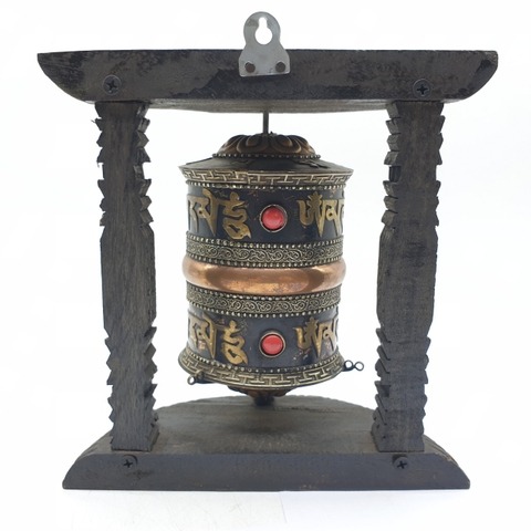 Kinh Luân Treo Tường Đơn Lớn Nepal_20x19cm