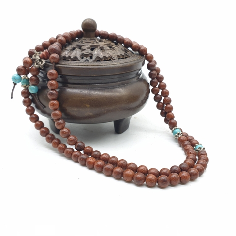 Chuỗi Gỗ Tử Đàn Sao_10 Ly_108 Hạt