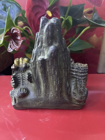 Tượng Phong Thuỷ Thạch Cảm Đang- Trừ Tà-Trấn Sát-11x11,5cm-900gr