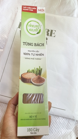 Nhang Tùng Bách (Nhang Xanh)_30cm_Hộp 200 Cây