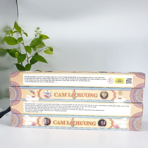 Nhang Cam Lồ Hương(cúng sur)hộp 50 cây dài 39cm