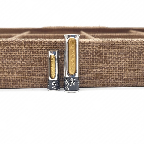 Mặt Đeo Ống Omani Khúc Nhỏ Đầu Đen_35x10mm_8.7gr