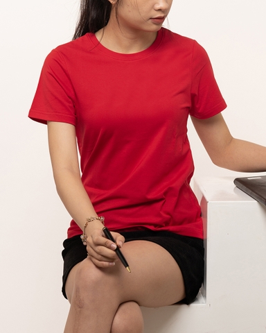 Áo Thun - Đỏ Thẩm - Cổ Tròn -05B