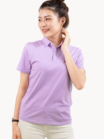 Áo PoLo Nữ - Màu Tím Cà - PLM22