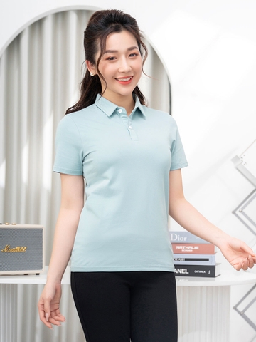 Áo PoLo Nữ - Màu Xanh Mint - PLM27