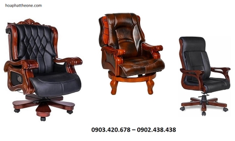 Danh Sách 5 Mẫu Ghế Giám Đốc Gỗ Tự Nhiên Giá Rẻ