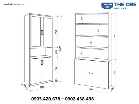Hướng Dẫn Lựa Chọn Kích Thước Tủ Tài Liệu Phù Hợp Nhất