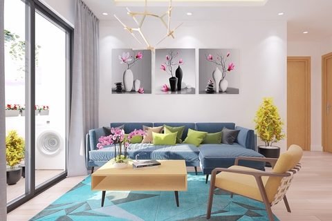 Trang trí phòng khách chung cư theo phong cách hiện đại, sang trọng 2026