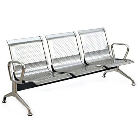 Ghế băng chờ kim loại
