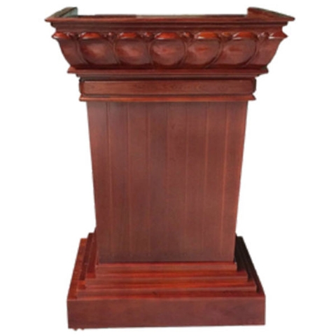 Bục Tượng Bác Gỗ Tự Nhiên BTBDSG11
