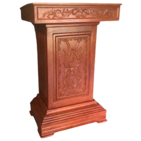 Bục Tượng Bác Gỗ Tự Nhiên BTBDSG07