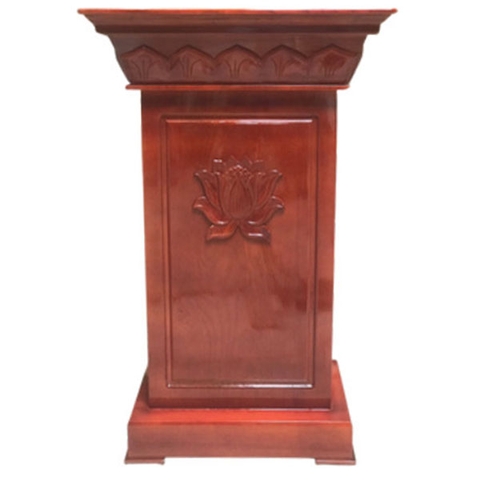 Bục Tượng Bác Gỗ Tự Nhiên BTBDSG09
