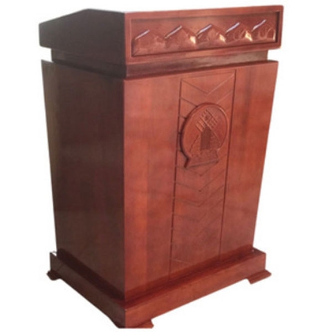 Bục Phát Biểu Gỗ Veneer BPBDSG08