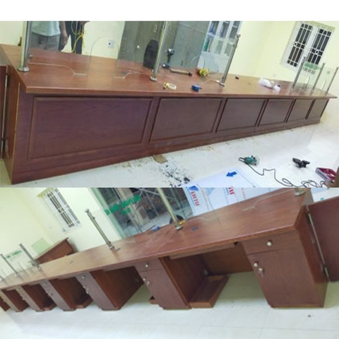 Bàn Quầy Giao Dịch BQGD02