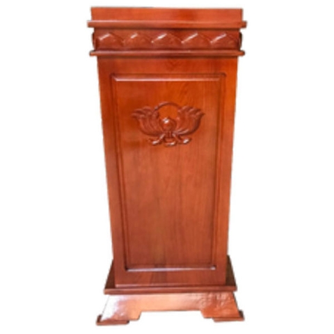 Bục Tượng Bác Gỗ Tự Nhiên BTBDSG10