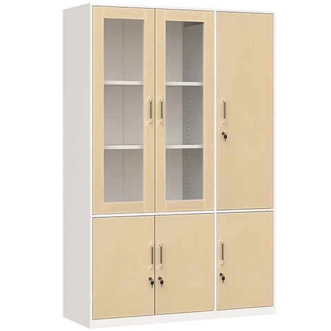 Tủ Hồ Sơ Sắt Cánh Gỗ TU09K5GM