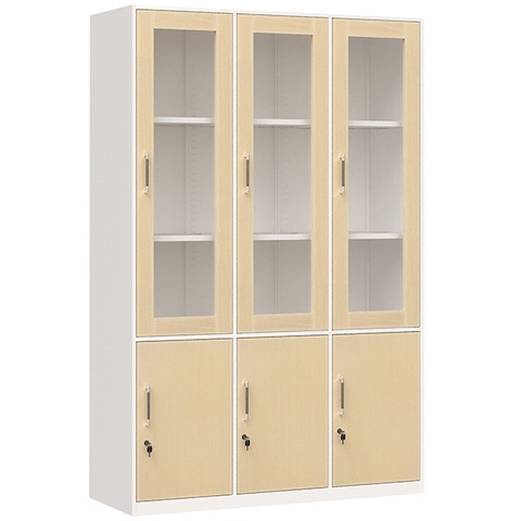 Tủ Hồ Sơ Sắt Cánh Gỗ TU09K7GM