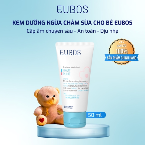 Kem dưỡng da trẻ em ngừa chàm sữa EUBOS HAUT RUHE CREAM 50ML