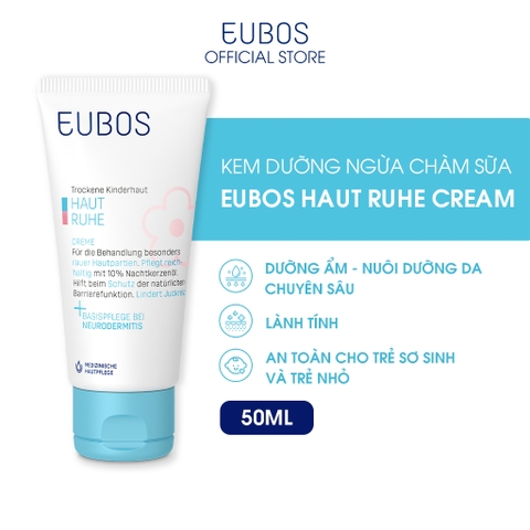 Kem dưỡng da trẻ em ngừa chàm sữa EUBOS HAUT RUHE CREAM 50ML