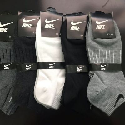 TẤT CỔ NGẮN NIKE - LỐ 10 ĐÔI