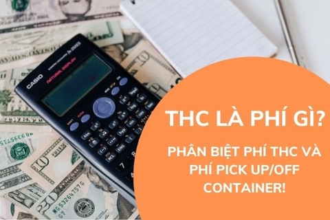 THC là phí gì? Phân biệt phí THC và phí Pick Up/Off container!