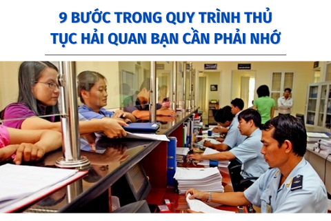 Thủ tục hải quan là gì? 9 bước trong quy trình thủ tục hải quan bạn cần phải nhớ