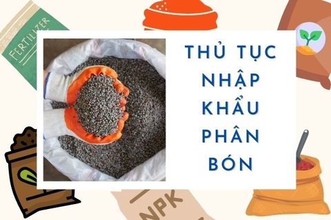 Thủ tục nhập khẩu phân bón