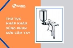 Thủ tục nhập khẩu súng phun sơn cầm tay