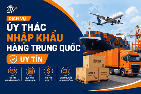 Dịch Vụ Ủy Thác Nhập Khẩu Hàng Trung Quốc Uy Tín, Chính Ngạch Trọn Gói 2026