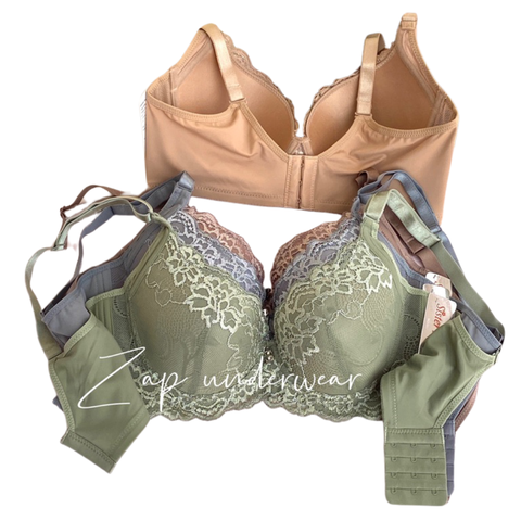 Áo ngực ren bigsize  có gọng  không đệm  cup C,  Sisterhood 873