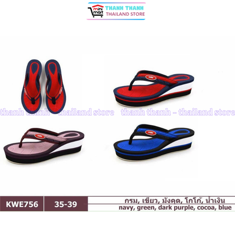 Dép nữ xỏ ngón Kito KWE 756