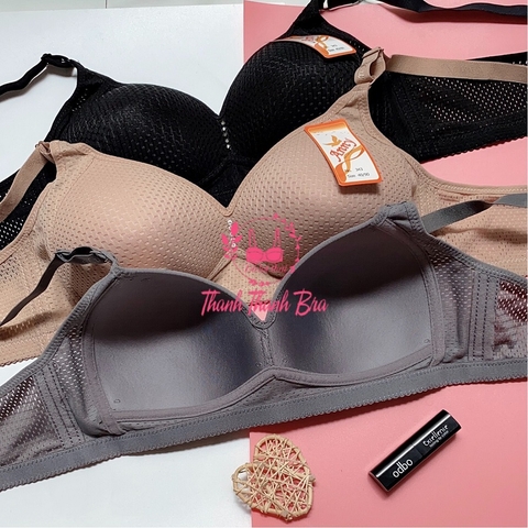 Áo lót thái lan anny 343, không gọng, thông hơi, cup B