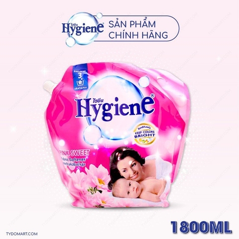 Nước xả Vải HygieneThái lan Túi 1.8L