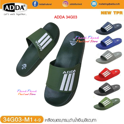 Dép quai ngang ADDA 34G03