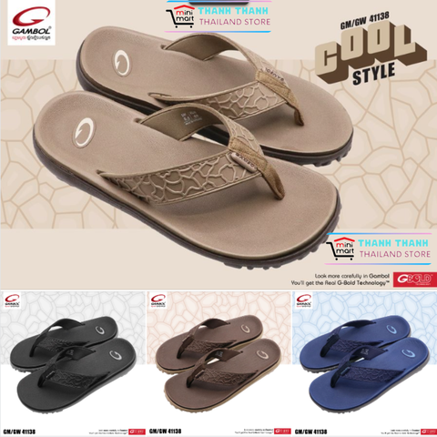 Dép nam xỏ ngón Gambol 41138