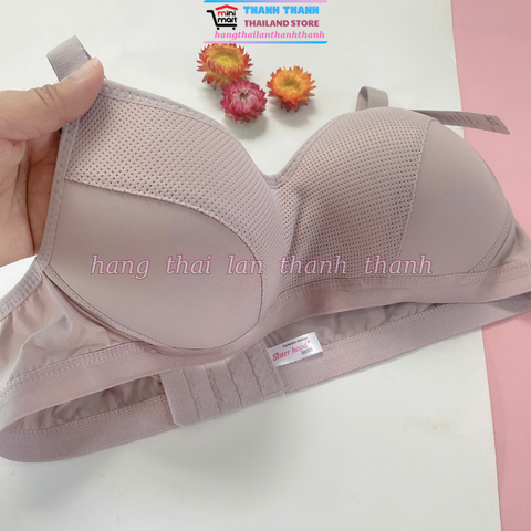 Áo lót Không Gọng mút mỏng mềm mại, quả vừa cup B Sister hood 3379 Thái Lan