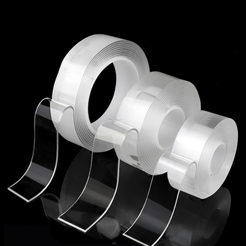 Băng keo 2 mặt Nano Magic siêu dính, cuộn 5m 3cmx1mm