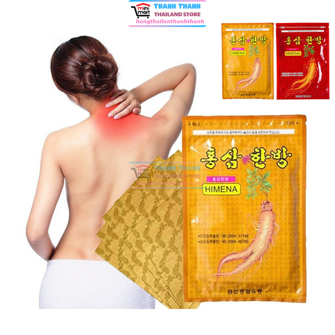 Cao Dán Hồng Sâm HIMENA  - Gói 20 Miếng