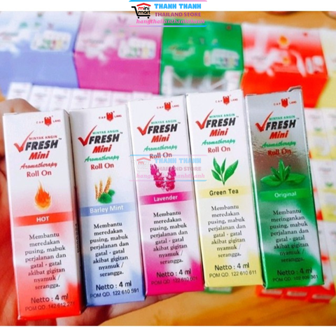 DẦU NÓNG THẢO DƯỢC VFRESH - 4ML