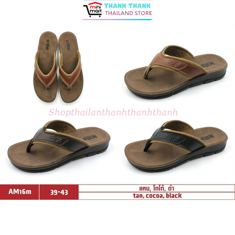 Dép xỏ ngón Kito Cao cấp AM16M