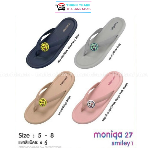 Dép xỏ ngón nữ moniga 27.1