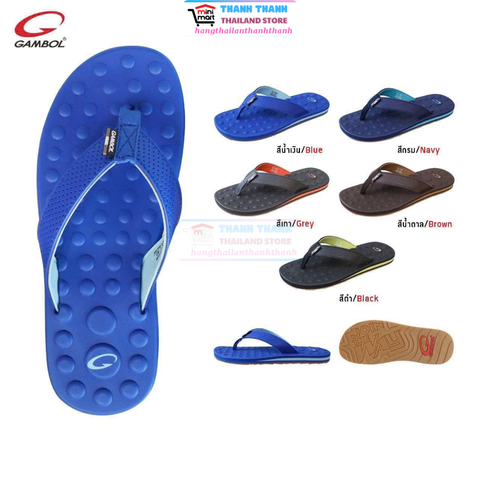 Dép xỏ ngón Gambol đế hạt massage 11443